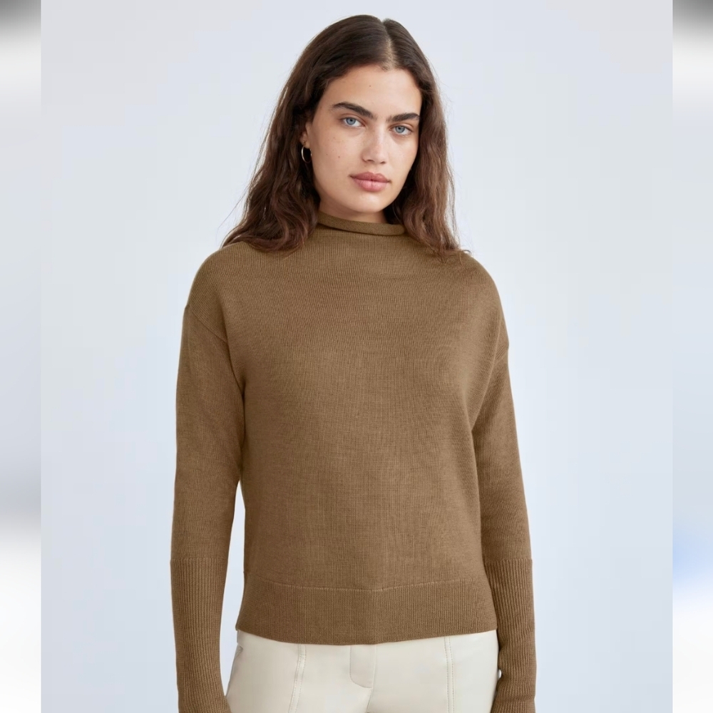 NWOT Wilfred Cyprie Sweater Tan Medium